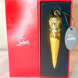 Christian Louboutin Lipstick Rouge Louboutin 001 Silky Satin NIB